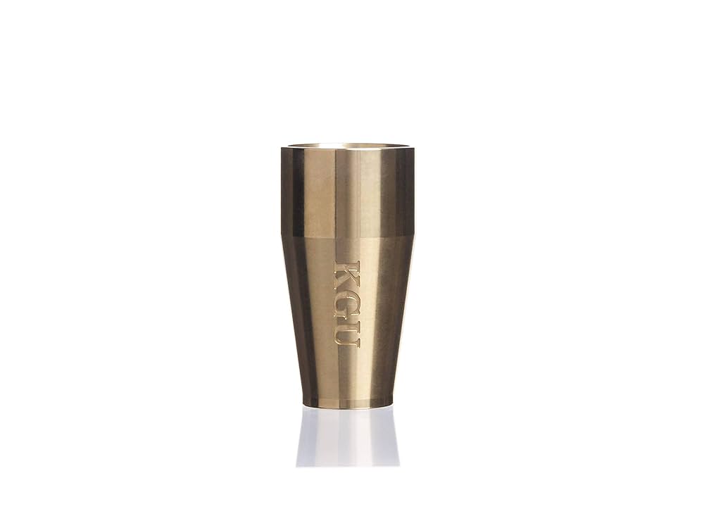 マウスピース ブースター KGU brass RADIUS Raw Brass RADIUS Trumpet Mouthpiece Booster - KGUmusic